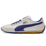 Puma Whirlwind Classic Retro Vabaaja Kangas S&uuml;nteetiline Nahk Polsterdus Hingav Madala S&auml;&auml;rega Treening Jooksujalatsid Meeste toss Valge Tumesinine 374849-03 42