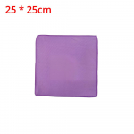 5 tk auto mikrofiibrist v&otilde;relapp Klaas ilma veej&auml;lgedeta riidega paksendatud k&ouml;&ouml;gipuhastusr&auml;tikud, mis imavad plekke 5PCS 25X25cm mitmev&auml;rviline