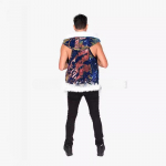 Kost&uuml;&uuml;m Cosplay Riided Esinemisriided Elektrilised festivalikost&uuml;&uuml;mid LED j&otilde;ulud vabaaja mantel Meeste kvaliteetne mantel S