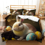 Lihav&otilde;ttep&uuml;hade 3D-printimine Kodumajapidamises kasutatavate voodipesukomplekt Armas k&uuml;&uuml;likutekk voodipesu &uuml;heinimesevoodi t&auml;issuuruses 2/3 tk mikrokiust EU Single 135x200cm