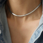 Moodne Unisex Snake kett naiste kaelakee Choker roostevabast terasest kalasaba kullav&auml;rvi kett kaelakee naistele Ehted 19.7inch(50cm)