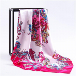 90 * 90 cm uus siidist sall naiste kevadsuvine dekoratiivne sall p&auml;ikesekaitsega reisisall S&uuml;gis- ja talvesall &otilde;huke v&auml;ljaanne 90*90cm