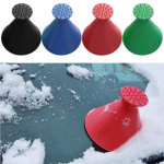 Snow Cone 2-in-1 tuuleklaasi lume- ja j&auml;&auml;eemalduskraabits kollane