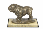 Bulldog I - dog figurine, dog silhouette figurine, trophy for Art-Dog dog show exhibition