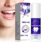 Purpurne hambaid valgendav hambapasta s&uuml;gavpuhastab hambakivi, hambaplekke, suul&otilde;hna v&auml;rske hinge&otilde;huga hambapasta 30 ml valge