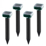 LED Solar Rat Square Ground Rat Farm Solar Snake One Size roheline