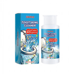 Pritsmete vahuga tualettruumi puhastusvahend koduk&auml;imla vannitoa puhastamiseks ja desodoreerimiseks vaht puhastus- ja katlakivieemaldus 150 ml sinine