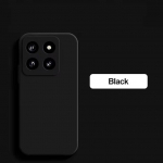 Ruudukujuline vedel silikoonist telefoni&uuml;mbris xiaoimi 14T 14T pro Luxury 360 pehme p&otilde;rutuskindel tagakaas MI13T 14T pro Coque jaoks For Xiaomi 14 must