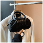 Premium sense kaasaskantav keeglikott naiste s&uuml;gistalvel 2024 uus retro v&auml;ike kandiline kott suure mahutavusega messenger kott burgundiapunane