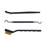 2/3 tk terasest traatharjad, topeltpead, tugeva saastest puhastamise minitolmueemaldus roostevabast terasest harjaste puhastaja t&ouml;&ouml;tuba A