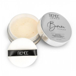 RENEE Pro Banana Loose Matte Finish puuder - helebeež - komplektib meigi, kauap&uuml;siv, kerge ja segatav - C- ja E-vitamiini infundeeritud valem - 10 g