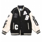 Vintage bomberjakk naistele Harajuku mood Kolledži vorm Varsity pesapallijakid &Uuml;legabariidiline t&auml;navamood Y2k S must