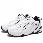 35&ndash;48 meeste suured spordialad vabaaja kummist pehme alusega meeste ja naiste s&ouml;rkimine, spordijalatsid, nahast korvpallijalatsid 35 valge