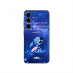 Coque Samsung Galaxy S24 Stitch disney stitch mignon Ohana means family Maniacase