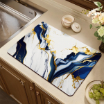 4 tk marmorist k&ouml;&ouml;gi &auml;ravoolumatt, t&ouml;&ouml;pinna diatomiga muda vett imav isolatsioon baari alusaluse kaussi kuivatusmatt 30*40cm