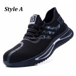 Mood Meeste Turvajalatsid Isolatsioon 6KV Elektrit&ouml;&ouml; Saapad Mood Terasnina Torkekindlad T&ouml;&ouml;stuslikud T&ouml;&ouml;jalatsid Meeste Turvasaapad 2024 36 hall