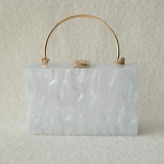 Uus trendikas k&auml;ekott, mood naiste kott, butiik 17.6CM valge