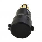 T&auml;iesti uus adapter BMW jaoks Hella jaoks 12V-24V 1tk Osad 4,2A pistikutarvikud Praktiline alumiiniumsulamist USB must CHINA