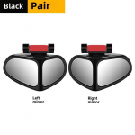 360&deg; lainurk-tahavaatepeegel: Piiri&uuml;lene lisapimenurk ja tagurduspeegel autodele