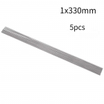 5-osalised esmaklassilised roostevabast terasest &uuml;mmargused vardad, l&auml;bim&otilde;&otilde;t 0,8&ndash;4,5 mm, pikkusega 330 mm500 mm, korrosioonikindlad isetegemise projekti jaoks 1x330mm 5pcs