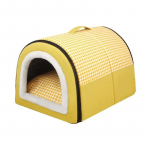 Pehme hubane magamisvoodi v&auml;ikestele ja keskmistele koertele ja kassidele, kokkupandav ja eemaldatav pesa, kaasaskantav kennel, lemmikloomatarbed 35x27x25cm