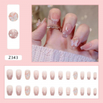 24 tk. Nail Art K&uuml;&uuml;neplaaster puuriga Kolmem&otilde;&otilde;tmeline Relief Butterfly Nail Art Piece Eemaldatav Moe Kerge Luksuslik V&otilde;lts Nael