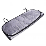 Auto p&auml;ikesesirm, esiklaasi kate, p&auml;ikesesirm kaetud ja paksendatud soojusisolatsiooni kardinakangaga sedaanis kasutamiseks One Size valge