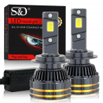 2tk H7 H4 LED Canbus auto esitulede pirnid 200W 90000LM H1 H8 H9 HB3 9005 HB4 9006 H11 9012 Hir2 LED pirn Auto turbolamp VW Ford 6000K jaoks H7