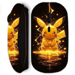 Souris sans fil - Pikachu - Eclair - Noir - Nano cl&eacute; USB - Portable