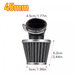 42mm 45mm 50mm Mootorratta &Otilde;hufiltrid Universaalne ATV Roller Pit Dirt Bike Sirge Kaardus Parem Mini &Otilde;hufiltri Puhasti