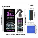 K&otilde;rge kaitsega kiirkattesprei 100 ml keraamiline kattesprei k&auml;snaga Kerge v&otilde;imas multifunktsionaalne autohooldusvarustus