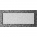 Ventilatsioonikaas 17x37 must ja h&otilde;bedane