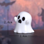Kujuke miniatuurne armas multikas Pumpkin Ghost Mikromaastiku kaunistused Halloweeni kaunistuste jaoks Kodukontori kirjutuslaua ruumi sisustus