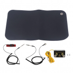 Maandusmatt PU nahast stressi &auml;revuse leevendamiseks maandav hiirematt parema une ja t&ouml;&ouml; jaoks 7,9 X