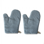 1 Pair Kitchen Mitts Anti Slip Easy to Use Durable Pot Holder Gloves Heat Resistant Oven for
