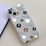 Mobile Phone Cases for iPhone 11 13 XR 15 Pro Max 12 14 Pro Max Case iPhone 16 7 Plus 8 Plus XS Max 6 15 Plus Laser Wave Pattern Anti-drop Waterproof iPhone 6&6S puhas