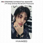 Stray Kids 3. maailmaturneel domineerib JYP Shop Online MD Benefit Photocard KPOP Hyunjin