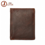 Meeste Crazy Horse nahast RFID &auml;riklat&scaron; rahakott &scaron;okolaad