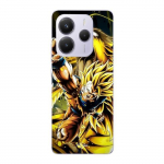 Coque Xiaomi Redmi Note 14 5G Son Goku Super Saiyan SSJ3 Attaque point Dragon Maniacase