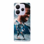 Coque - Maniacase - Xiaomi Redmi Note 14 5G - Vinicius JR - Bleu - Souple