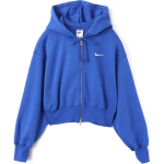 Nike Swoosh NSW PHNX Series FLC LSE Crop FZ Kapuutsiga Mugav Moodne Mitmek&uuml;lgne Jakk Naiste jakid Sinine HJ0941-480 S blue