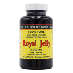 100% Puhas Mesilasema Toit 2000 mg, 75 Kapslit