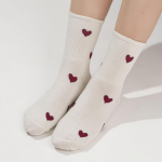 S&auml;&auml;re keskpaigani Love Socks Naiste higi imavad hingavad sokid One size valge