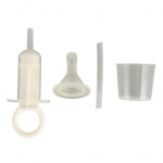 Lemmiklooma s&ouml;&ouml;tmiss&uuml;stal, pehme otsaga v&auml;ike kaasaskantav silikoonist lemmikloomade vedels&ouml;&ouml;tmiskomplekt imetavatele kutsikatele