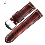 18 20 22 24 26 mm vintage nahast kellarihm &ndash; kvaliteetne kahekihiline veisenahast universaalne kellarihm Panerai Seiko Ghost nutika kellarihma jaoks 20mm