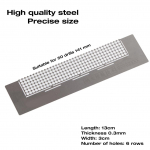 Strassmaaling Joonistusjoonlaud Punktpuurimine Strasstikand V&otilde;rkjoonlaud Roostevabast terasest joonlaud h&otilde;be