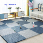 24 tk Xpe &Uuml;hendatud Paksendatud Vahtp&otilde;randamatt Laste Beebi Roomamismatt Imav Mustust H&uuml;lgav Pusle Libisemiskindel P&otilde;randamatt 30*30cm*24pcs