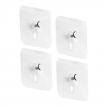 M&auml;rgistamata kleepkonks, mittel&auml;biv kleepkonks, tugev kleepuv konks, multifunktsionaalne l&auml;bipaistev pandla konks One Size