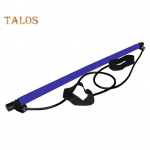 Pilatese latt takistuskummiga j&otilde;utreeninguks, keha venitamiseks, jala-, puusa-, v&ouml;&ouml;-, k&auml;elihaste treenimiseks, kodune j&otilde;usaal, treening meestele ja naistele, spordivarustus sinine