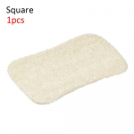 Puhastus naturaalsest loofah mikrokiust k&auml;sn N&otilde;udepesulapp Potikausi pintsel Puhastusk&auml;sn 1pcs-square